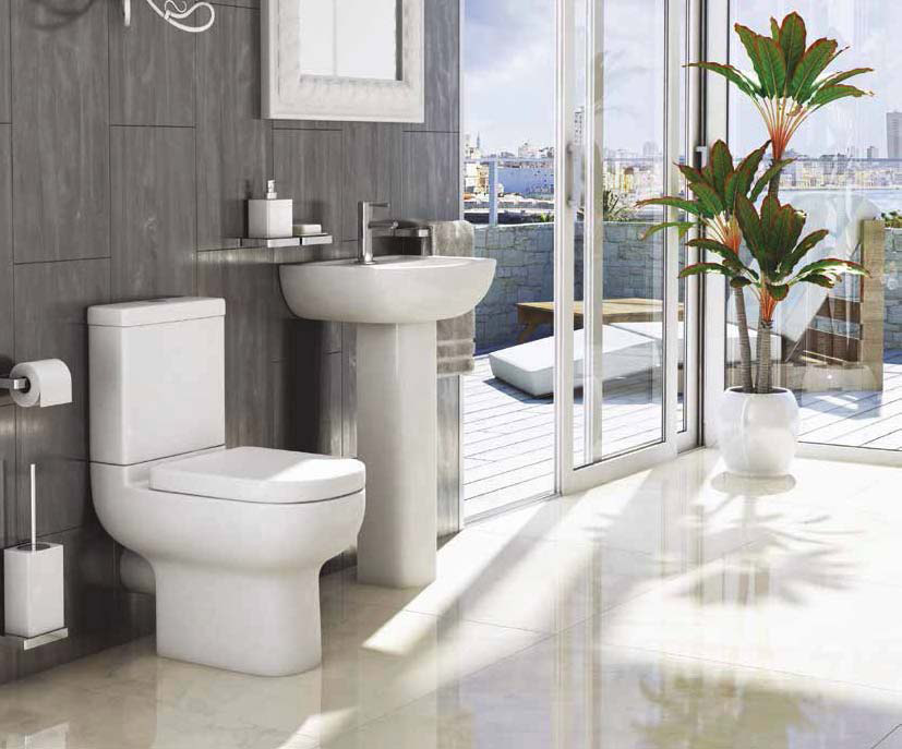 The Studio Cloakroom Toilet & Basin Suite from VIP Bathrooms - now only 202.99 GBP!